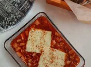 Foto resep Baked Beans with Gochujang Saos