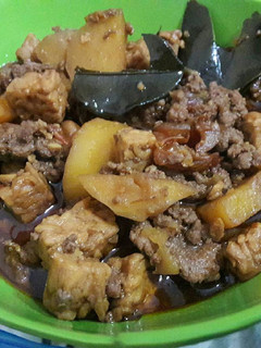 Foto resep Resep Kentang Tempe Daging Cincang masak Kecap