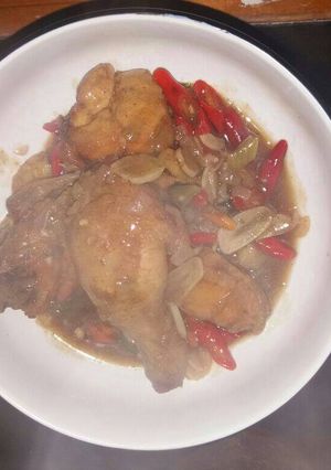Foto resep Ayam saus tiram pedas