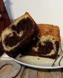 Vanilla-Chocolate Marble Cake