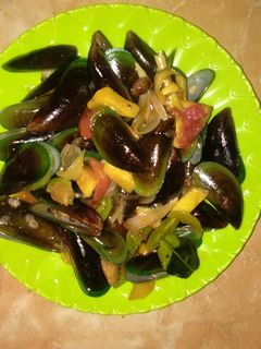 Foto resep Kerang hijau asam manis
