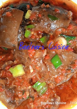 Pepper kpomo sauce ainihin hoton girkin