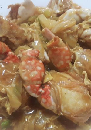 咖哩蟹身 的食譜成品照片