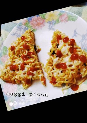 A picture of Maggi pizza.