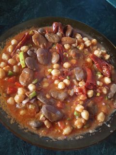 صورة لوصفة دوبارة فول وحمص