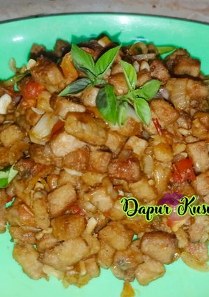 Foto resep Sambal goreng tempe gembus