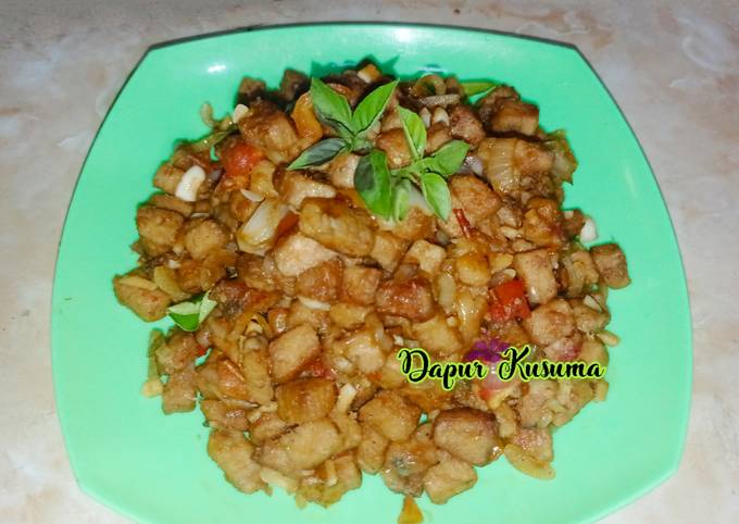 Sambal goreng tempe gembus