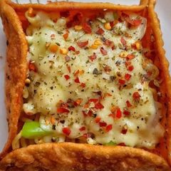 A picture of Baked Bread Cheese Basket.