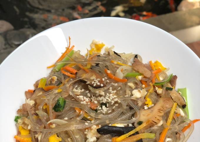 Japchae korea / bihun ala korea