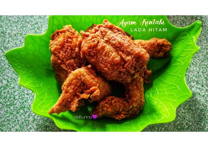 57. Ayam Kentaki Marinasi Lada Hitam / Ayam Crispy Lada Hitam