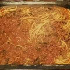 Una foto de Spaguetti del domingo