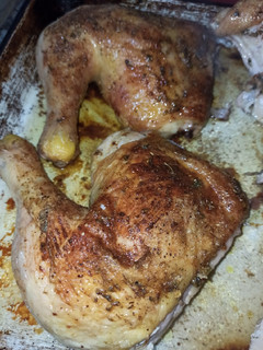 Una foto de Pollo al horno para principiantes