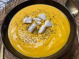 Crema fría de Zanahoria, Lima, Coco y Jengibre !!!!