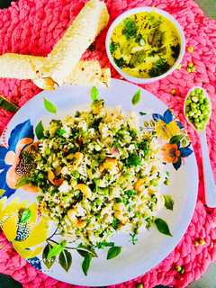 લીલવા રાઇસ (Lilva Rice Recipe In Gujarati) રેસીપી મુખ્ય ફોટો