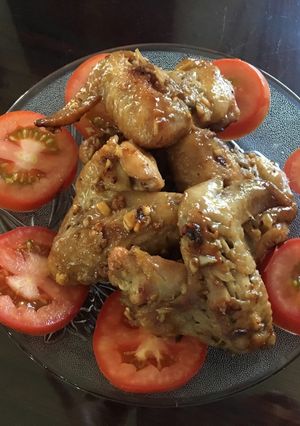 Hình của món Cánh gà chiên nước mắm.