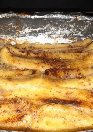 Una foto de Plátanos caramelizados