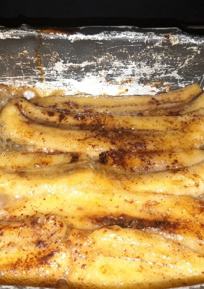 Una foto de Plátanos caramelizados