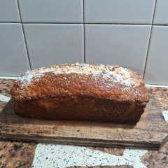 Una foto de Budin azucarado de mantecol