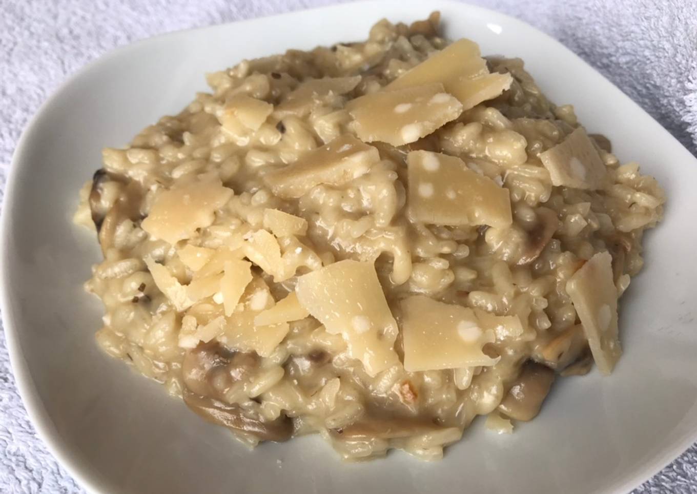 Risotto con champiñones (Mambo)