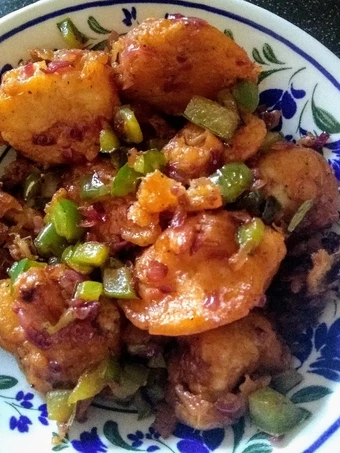 Easy Steps to Make Spicy dry Gobi Manchurian the So Delicious So Delicious