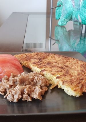 Una foto de Tortilla de Fideos