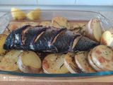 Pescado Australian al horno con especias y papas
