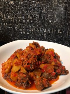 Foto resep Daging Kentang Balado