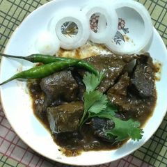 A picture of Beef kaleji.