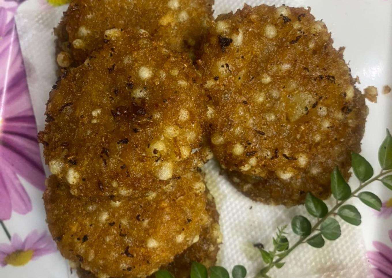 Sabudana Tikki