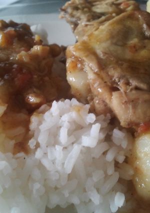 A picture of Basmati rice.