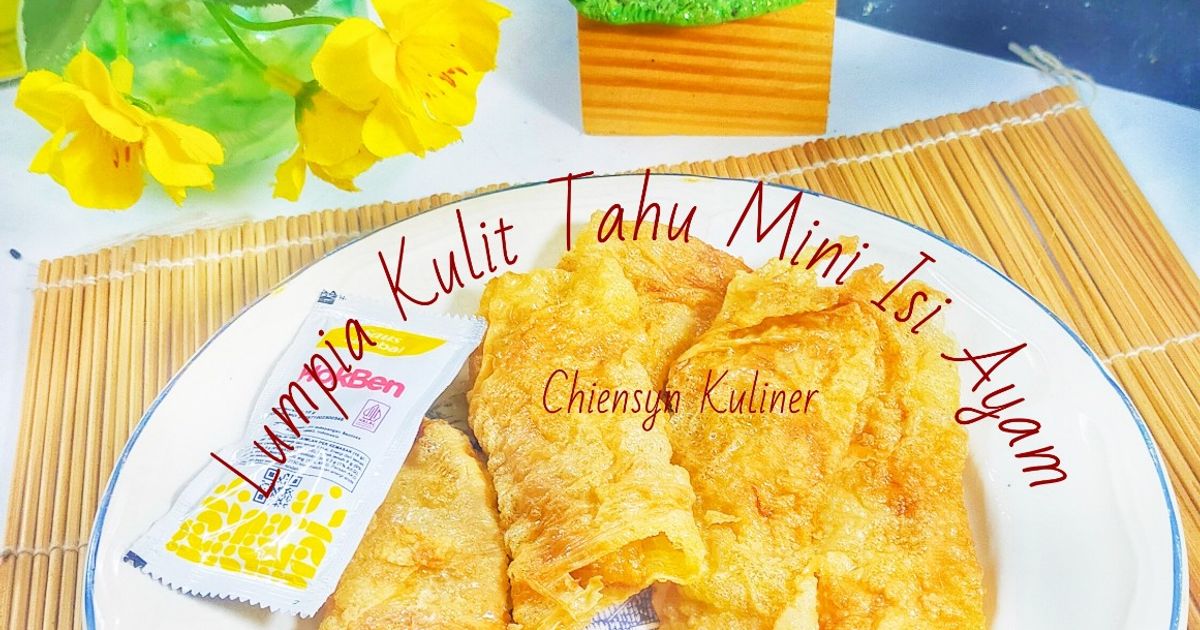 Lumpia Kulit Tahu Mini Isi Ayam