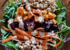 Roasted Roots Buddha Bowl