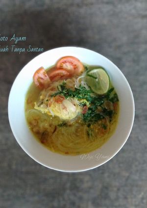 Foto resep Soto Ayam kuah tanpa santan