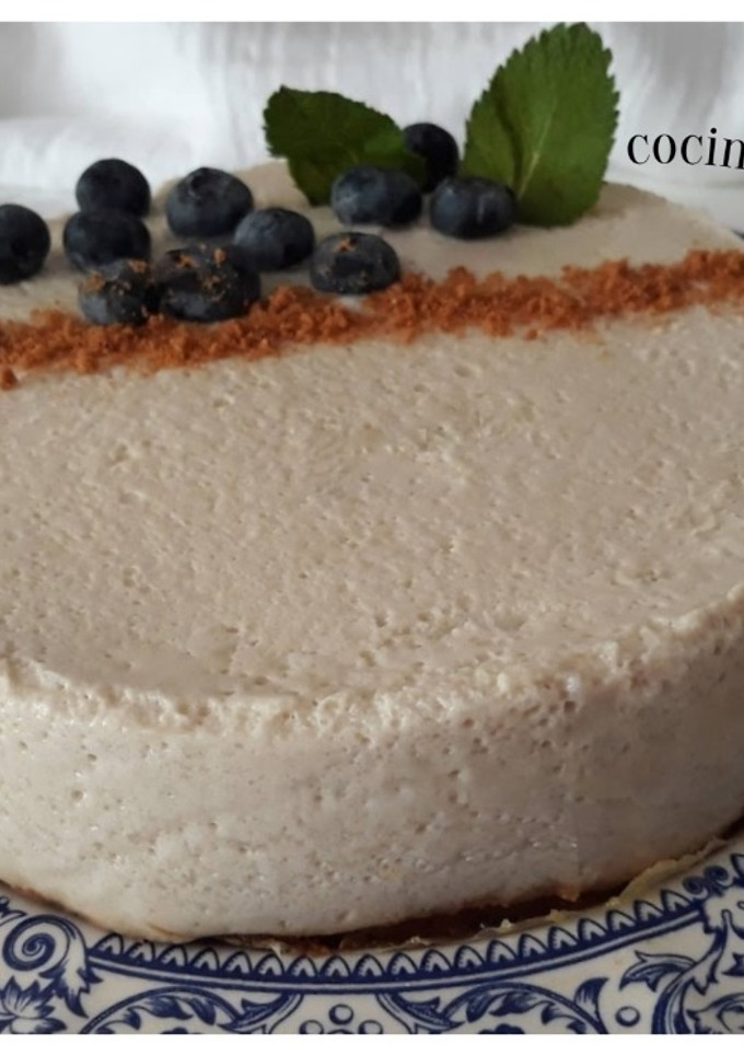 Una foto de Tarta de horchata