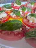 Ensalada saludable Caprese