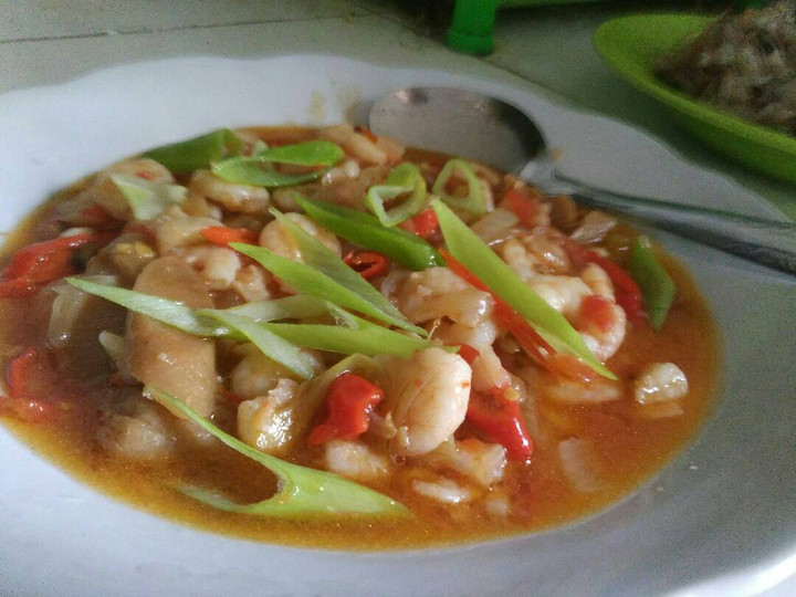 Cara Buat Asam manis udang Simpel