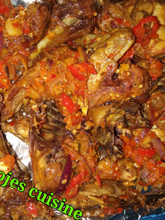 A picture of Peppered chicken.