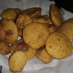 A picture of Mandazi with cardamom pods #favoritekidsrecipe.