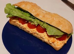 Foto de Sandes de frango cremoso