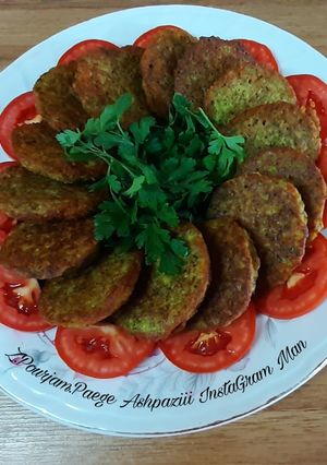 عکسی از دستور کوکوی باقله سبز