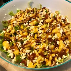 A picture of Layered Cobb Salad.