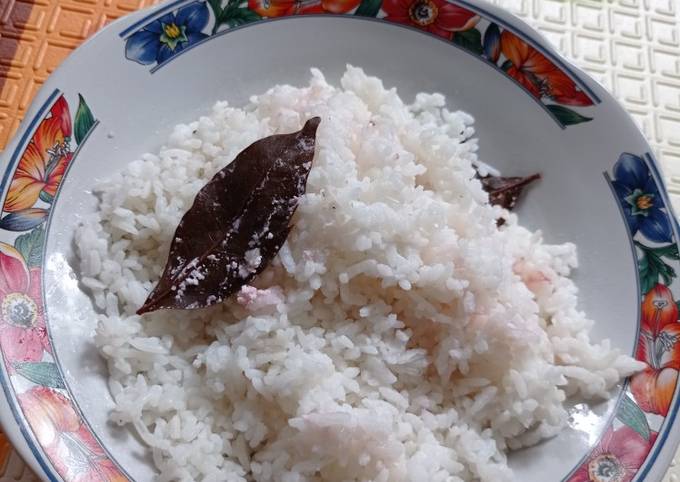 Resep Nasi uduk rice cooker Anti Gagal