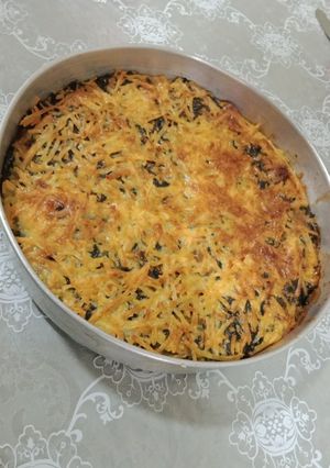 صورة لوصفة غراتان السلق لذيذ 😋 وصحي 💪