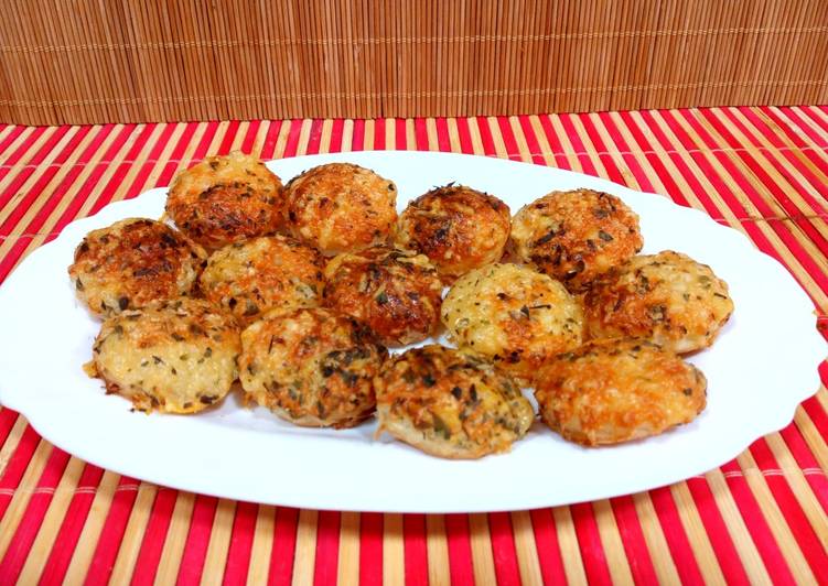 Aperitivos de hojaldre y parmesano