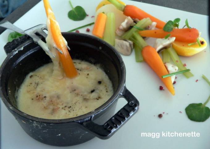 Simple Way to Prepare Homemade Fondue de légumes au reblochon