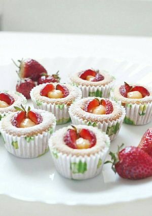 Foto resep Hokkaido Mini Chiffon Cupcake