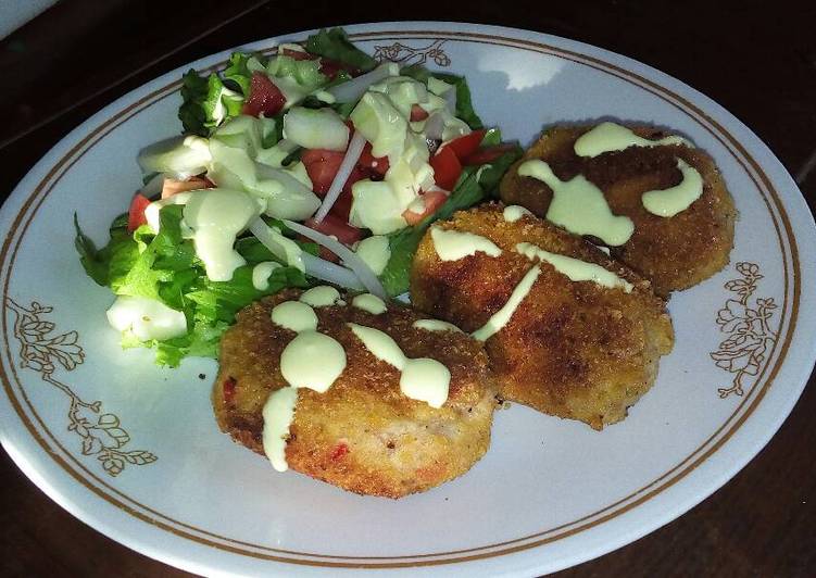 Croquetas de atún y papa. Receta de Claudia Cota Cookpad