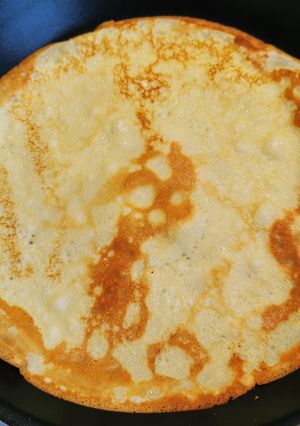 Une photo de Crêpes au lait de coco