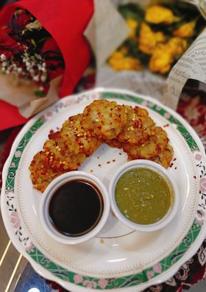 A picture of Sabudana Aloo Tikki.