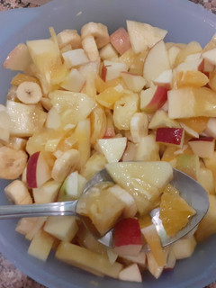 A picture of Tropical fruit salad.